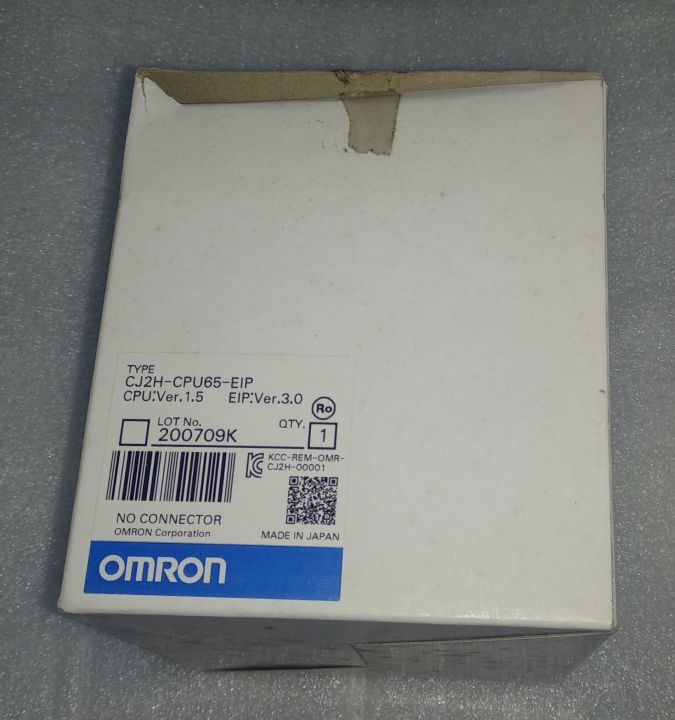 omron-new-cj2m-cpu65-eip-ver3-0-ของใหม่เหลือจากงาน-กล่องไม่สวย