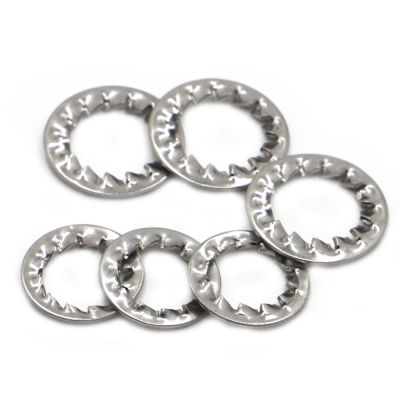 M2 M2.5 M3 M4 M5 M6 M8 M10 M12 M14 M16 M20 M24 GB861.2 DIN6798J 304 Stainless Steel Internal Toothed Serrated Lock Washer Gasket