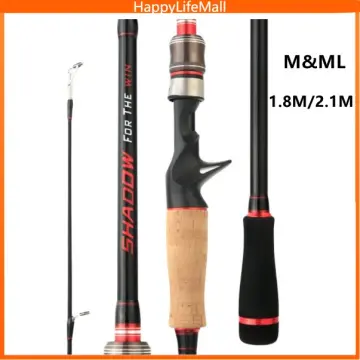 NYA】2.1M 【10-30lb/30-60g】Super Strong Fishing Rod Freshwater