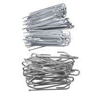 40 Pcs Window Treatment Metal Pleat Drapes Curtain Hooks - Silver Tone, 20 Pcs 4 Prongs Pinch &amp; Single Pinch