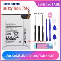 แบตเตอรี่ Samsung Galaxy Tab E T560 T561 SM-T560 แท็บเล็ตแบตเตอรี่ EB-BT561ABE 5000MAh ฟรีเครื่องมือ