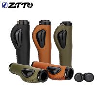 ZTTO MTB ปลอกแฮนด์จับจักรยานหนังเส้นใยกันลื่น,ที่จับล็อกกันลื่นนุ่มสำหรับปั่นจักรยานมือจับจักรยานเสือภูเขา