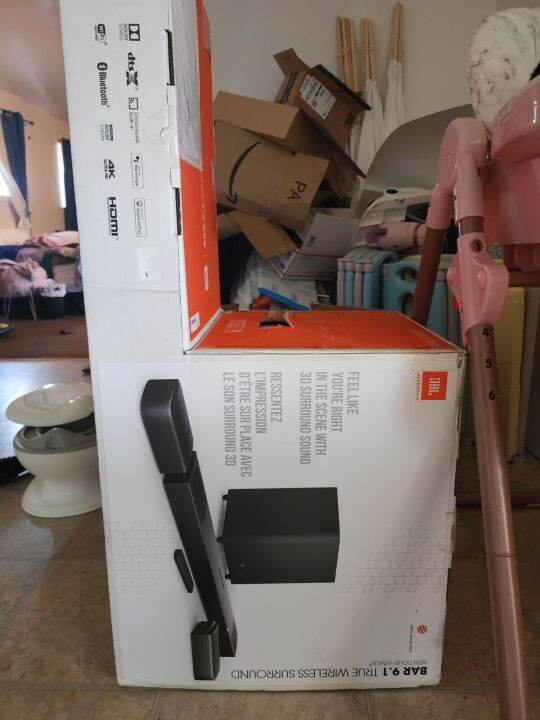 JBL 9.1Channel Soundbar with Wireless Subwoofer and Dolby Atmos/DTS