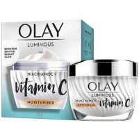 Olay Luminous Niacinamide+Vitamin C Moisturiser 50g ครีมบำรุงผิวหน้าขาวกระจ่างใสสูตรวิตามินซีเข้มข้นสินค้านำเข้าจากออสเตรเลียของแท้