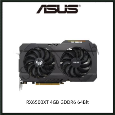 USED ASUS TUF RX6500XT 4GB GDDR6 64Bit RX 6500 XT Gaming Graphics Card GPU