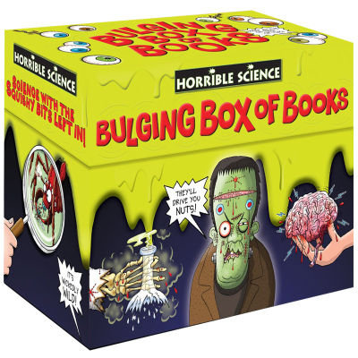 Terrible science 20 volume gift box in English original horary science Classic Science Series English Chapter Bridge Book Primary and secondary school students extracurricular English Popular Science Encyclopedia story readings