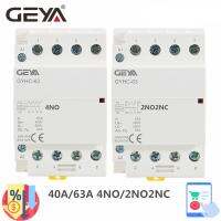 GEYA 4P 4NO 63A หรือ2NC2NO 220V/230V 50/60HZ บ้าน AC คอนแทคแบบแยกส่วน