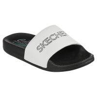 COD Skechers สเก็ตเชอร์ส รองเท้าแตะผู้หญิง Women Cali Pop Ups Right Time Sandals - 119252-WBK Hanger Optional, Luxe Foam, Vegan