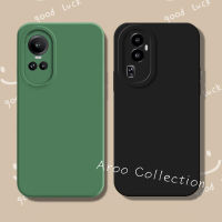 เคสโทรศัพท์ OPPO A58 4G Phone Case เคส OPPO Reno10 Reno10Pro + Plus 5G ง่ายสีทึบปลอกซิลิโคนรวมทุกอย่างเลนส์ป้องกันตกฝาครอบนุ่ม OPPOA58 4G NFC 2023