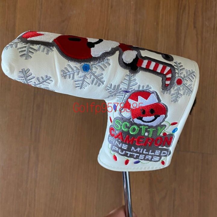 master-golf-club-blade-putter-mallet-putter-headcover-flowers-snow-sun-happy-golf-blade-and-mallet-putter-head-protection-cover