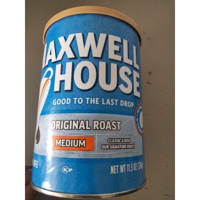 🔷New Arrival🔷 Maxwell House Medium Ground Coffee กาแฟ คั่วบด แมกซ์เวลเฮ้า 326 กรัม ราคาสุดฟิน