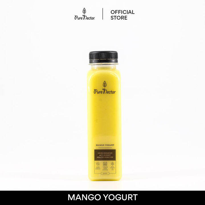 Mango Yogurt Premium Juice Blends 300mL Fresh, Unpasteurized, No Additives Added Lazada PH