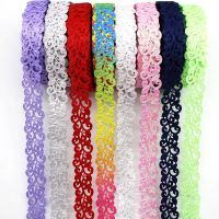 【hot】！ 25MM Hollow 5Yards 10Yards 20Yards Hair Bows Crafts Accessories Decoration