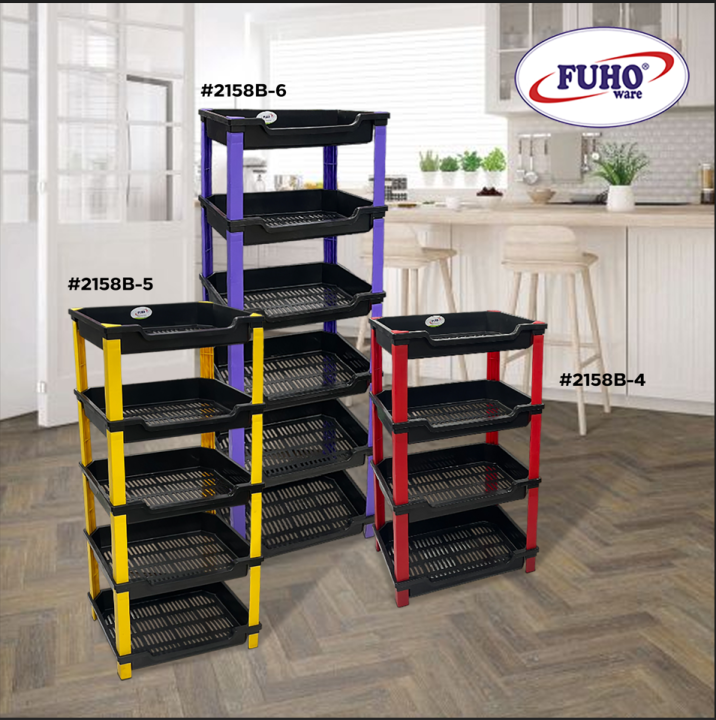FUHO 6 Layers MultiPurpose Rack 2158B6L, MultiPurpose Plasticware