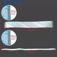 Tronxy 60Cm/15Cm 40 Pin 0.5Mm 5ชิ้นหัวพิมพ์พินด้านหน้าสายข้อมูลบอร์ดจอเชื่อมต่อสายแบน Ffc Fpc 0.5 40pin