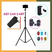 Gậy livestream, quay tiktok, quay video - Tripod 3 chân cao 2 mét