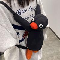 38cm Penguin Plush Backpacks Cartoon Penguin Doll Backpack Soft Stuffed Animal Shoulder Bag for Children Girls Birthday Gifts