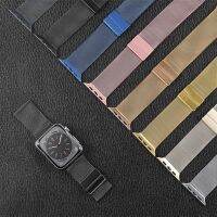 Tali untuk Apple Watch Band 44Mm 40Mm 45 Mm 41Mm Ultra 49Mm 38Mm 42Mm 45 Mm Gelang Loop Magnetik Korea IWatch Seri 8 3 6 Se 7