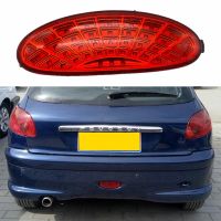 LED Tail Light Assembly Rear Stop Light Supplementary Stop Light Third Brake Lamp for Peugeot 206 206CC All Models