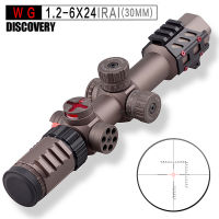 【YY】Discovery Compact Scope WG 1.2-6X24IRAI 30mm Tube Optical Sight Scope Hunting Outdoor scope Tactical escopic