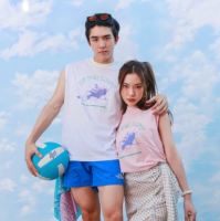 LIFE PROJECT X KimCo selected เสื้อแขนกุด รุ่น IF Sleeves มี 2 สี สีขาว และ สีชมพู