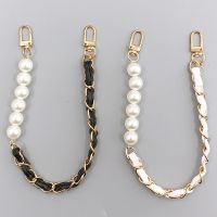 【CW】 Women  39;s Accessories Brand Handles New Bead Chain Shoulder Crossbody Messenger