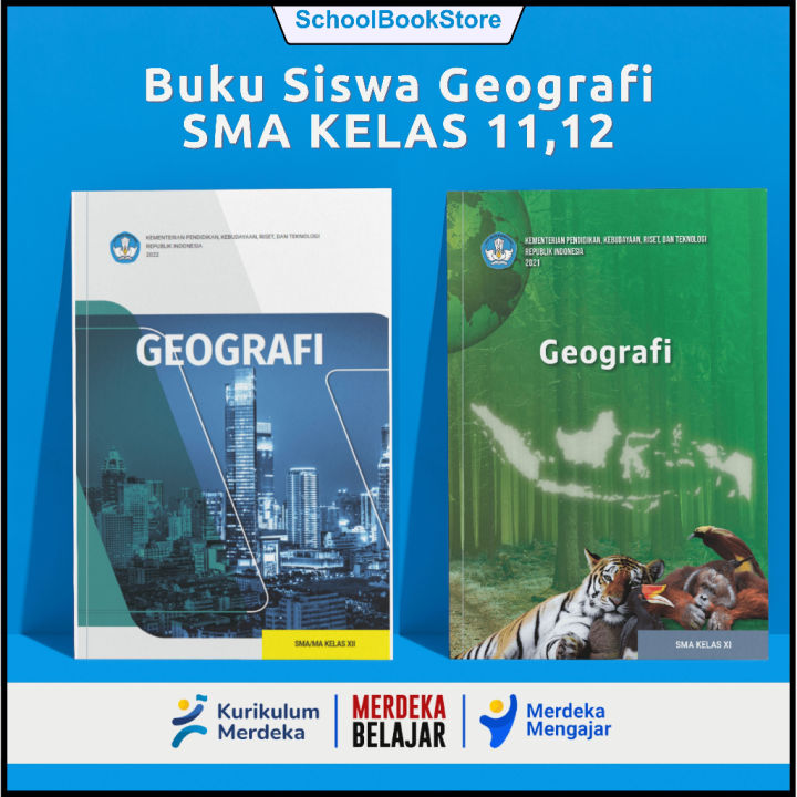 Buku Paket Pelajaran Geografi Sma Kelas 11 12 Kurikulum Merdeka Kumer Kementrian Pendidikan 6836