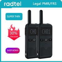 มินิเครื่องส่งรับวิทยุ Rad RT19แบบพกพาสองทางวิทยุ PMR FRS วิทยุ Comunicador ระยะยาวเด็กเครื่องส่งรับวิทยุสำหรับการเดินป่า Comping