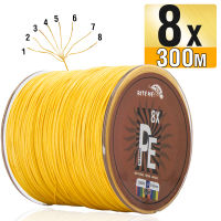 Biteme 300M 8X สาย PE Braided เอ็นตกปลา10-80LB 8 Strand สายตกปากหลายเส้นเอ็นตกปลา