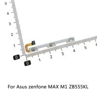 ปุ่มเปิดปิดปุ่มคีย์ด้านข้างระดับเสียงสวิตช์สายเคเบิ้ลยืดหยุ่นสำหรับเคสโทรศัพท์มือถือ Asus Zenfone A007สูงสุด M1 Pro Zb501kl Zb555kl Zb601kl Zb570kl