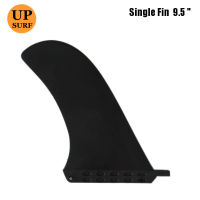 9.5นิ้ว Longboard Fin Black Nylon Surfboard Fin สำหรับ Sup Centre Fins