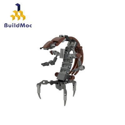 หุ่นยนต์ของเล่นสำหรับผู้ใหญ่หุ่นยนต์ทำลายการออกแบบที่สร้างสรรค์ Moc-64737ใช้ได้กับเลโก้บล็อกตัวต่อ