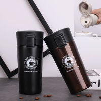 Stainless Steel Coffee Cup Thermal Mug Water Bottle 380ml Leak-Proof Travel Insulated Bottle Thermo Cup For Coffee Tea For Gifts