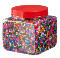 Beads HAMA, Authentic IKEA sell very cheap beads, assorted colors, amount 600 grams, model PYSSLA, PYSSLA, multi-colored beads, imaginary beads, 5 mm beet beads. 4.8