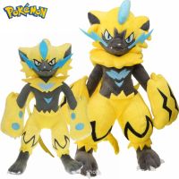 ตุ๊กตามือผ้ากำมะหยี่ขนาด25ซม. Zeraora Kawaii สำหรับตุ๊กตาของขวัญวันเกิดสำหรับเด็ก