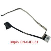 ?หน้าจอ LCD สำหรับแล็ปท็อปใหม่ LVD Selek15 MLK AMD EDP สายเคเบิลสำหรับ Dell G3 3500 G5 5500 SE G5 5505 60HZ สาย0JDJ51 JDJ51 450.0K701 0021 30pin