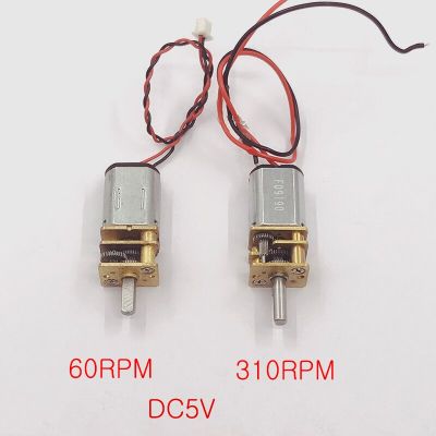 【❂Hot On Sale❂】 chexiuhua กระปุกเกียร์ N20ขนาดเล็กไมโคร3V 5V 6V 60 70ต่อนาทีมอเตอร์เกียร์ความเร็วต่ำโลหะทั้งตัวมอเตอร์เกียร์ทดรถชุดควบคุมแขนกลหุ่นยนต์