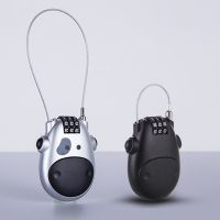 【CC】☂  Telescopic Rope Combination Locks Luggage Password Padlock Cable Safety Security Digit Anti-theft Lock