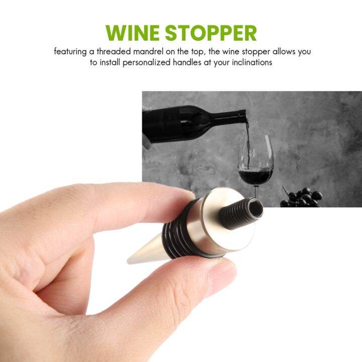 blank-bottle-stopper-classic-bottle-stopper-with-threaded-post-wine-stopper-insert-hardware-for-wine-turning-diy-project