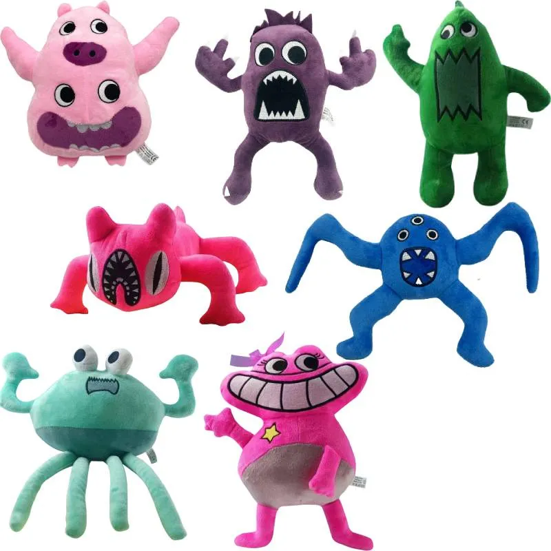 Roblox Doors Game Plush Doll Stuffed Figure Screech Glitch Monster Doll Toy  Kids