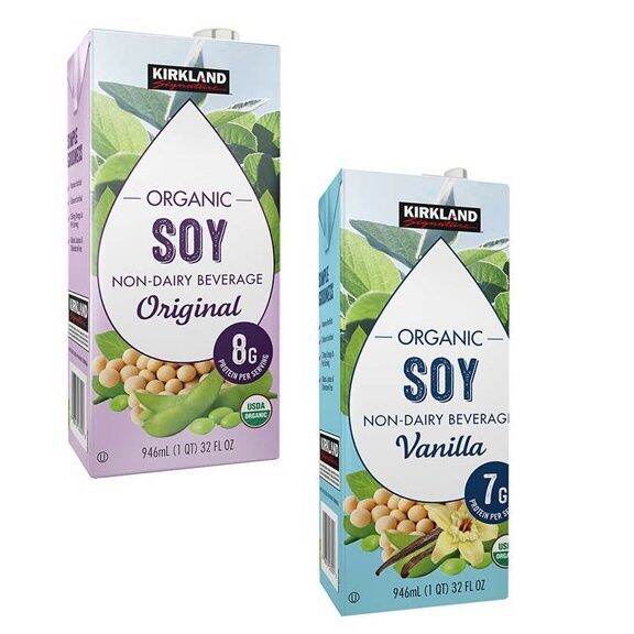Kirkland Signature Organic Soy Milk, 946ml Lazada PH