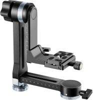 Neewer Professional Metal Gimbal Tripod Head 360° Panoramic Head with 100mm Movable Horizontal Axis, Arca-Swiss Standard QR Plate and Bubble Level for Digital SLR Cameras up to 33lbs/15kg