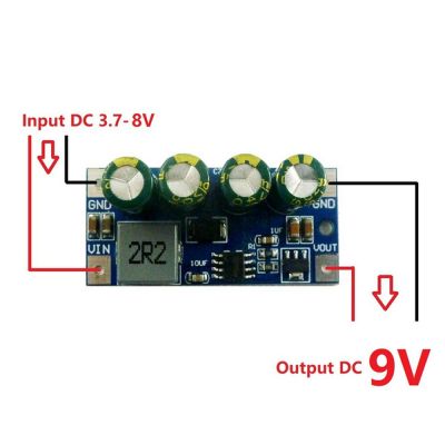 【Quality】 DC 3.7V-18V ถึง5V 6V 9V 12V 15V 19.5V DC DC Step-Up Board Boost Converter 60W High Power Boost โมดูลป้องกันการลัดวงจร