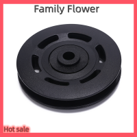 Family Flower Flash Sale 1PC 90mm Black BEARING Pulley WHEEL CABLE อุปกรณ์ยิม Part ชุดอุปกรณ์สำหรับออกกำลังกาย