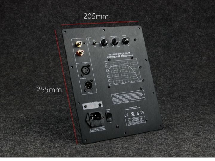 110-220v-hifi-mono-200w-ซับวูฟเฟอร์หนักบอร์ดเครื่องขยายเสียงดิจิตอลที่ใช้งานอยู่ระบบเสียงเบสบริสุทธิ์สำหรับมืออาชีพ