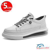 Men Sneakers Elevator Shoes Height Increasing Casual Sport Shoes Tall Man 4.5cm White Sneakers