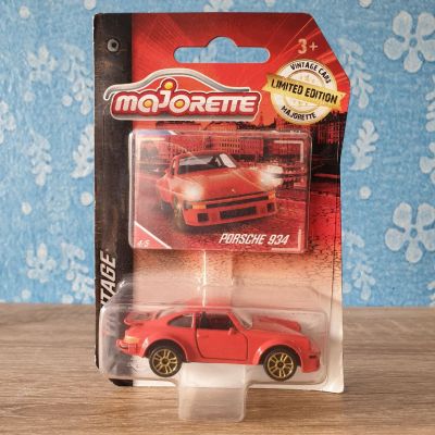 โมเดลรถเหล็ก Majorette PORSCHE 934 _ VINTAGE CARS LIMITED EDITION #Red สีแดง เปิดประตูรถได้ รถสะสม