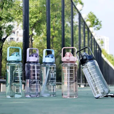 【CC】▣  2L Bottle for Men Gym Drinking Plastic Cups with Summwer Botellas