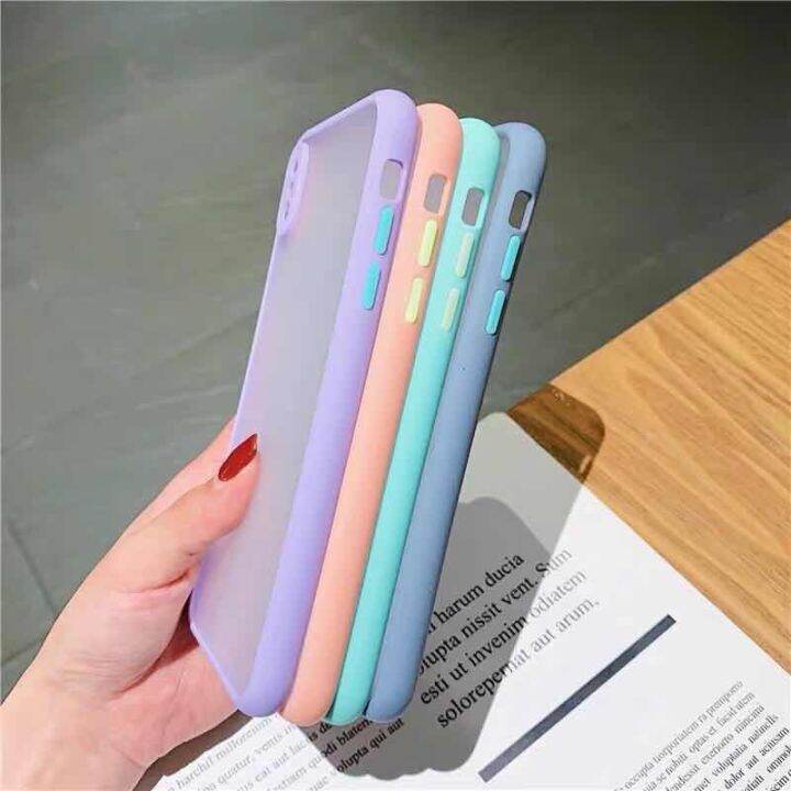 เคสโทรศัพท์แบบป้องกันเลนกล้อง-สีพาลเทสมี9สี-สำหรับ-iphone6-6s-iphone6-6s-iphone7-8-iphone7-8-iphonex-xs-iphonexr-iphonexmax-xsmax-iphone11-iphone11pro-iphone11promax