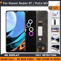 6.53 "จอแสดงผลสำหรับ Xiaomi Redmi 9T J19S M2010J19SG Lcd Touch Screen Digitizer Assembly สำหรับ Xiaomi Poco M3หน้าจอ